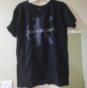 Calvin Klein Black Graphic TShirt